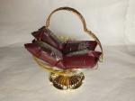 Sea shell shape candy bowl w/classic stand & elegant (19)