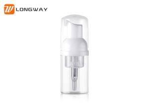 Quality Transparent Foam Use Small Cosmetic PETG Bottle For Shampoo Shaving Bubble wholesale