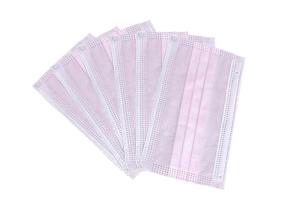 Quality Dust Protective Disposable Mouth Mask Face Mask Earloop 3 Ply Pink wholesale