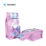 VMPET 130mic Plastic Flat Bottom Bags Gravure Printing