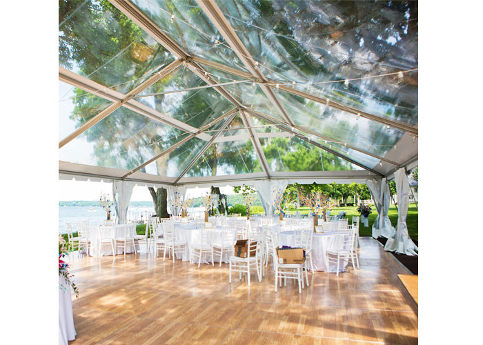 Aluminum Outdoor 500 People 15x35m Luxury Clear Span Tent