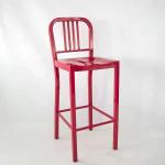 Coffee Shop Counter Metal Stools Red Metal Bar Stools For Outside