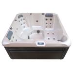 5 People Whirlpool Massage Hot Tub Outdoor Spa Tub With Colorful LED Light