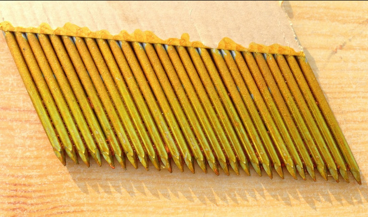 ISO9001 Clipped Head Paper Strip Nails For Framing 2.87 X 65MM