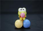 Green Frog Kerokerokeroppi Custom Plastic Toys For Children Storage