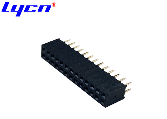 2×13 Pin DIP Female Header Connector 2.0mm Pitch Current Rating 2.0 AMP