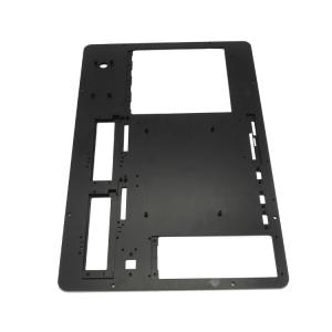 Quality Custom cnc aluminum alloy parts machining black anodize cnc machining spare parts wholesale