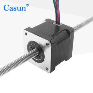 Quality Nema 14 Non Captive Lead Screw Stepper Motor 34mm Tr6.35 35mm Linear Step Motor wholesale