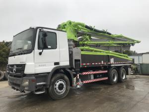 Quality Construction 38M Boom Used Concrete Pump Truck 4 Boom 300KW 120 M3/H wholesale