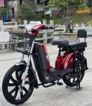 Electric Bike With Carbon Steel Frame 45km/H Max Speed Electric Motorized Bike