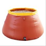 Onion Shaped Open Top Water Tank PVC Water Storage Tank Flexible Foldable For