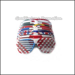 Quality Promotional plastic funny dress make up eyeglass football match festival decor gift wholesale