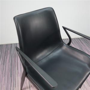 Quality Glossy Elegant Black 54x59x82cm Dining Room Arm Chair wholesale