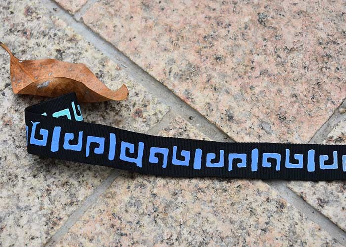 Colourful Logo Custom Screen Printing Patches for 20mm Black Webbing