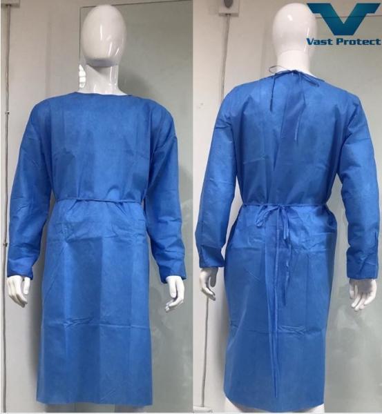 Disposable SMS Healthcare Protective Surgical Gown Lightweight Abrasion