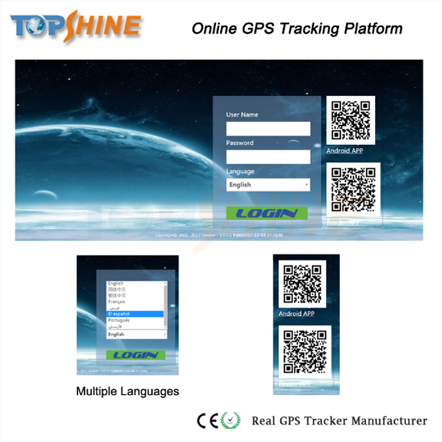 Harsh Acceleration Alarm 4G GPS Tracker With Ultrasonic Fuel Sensor