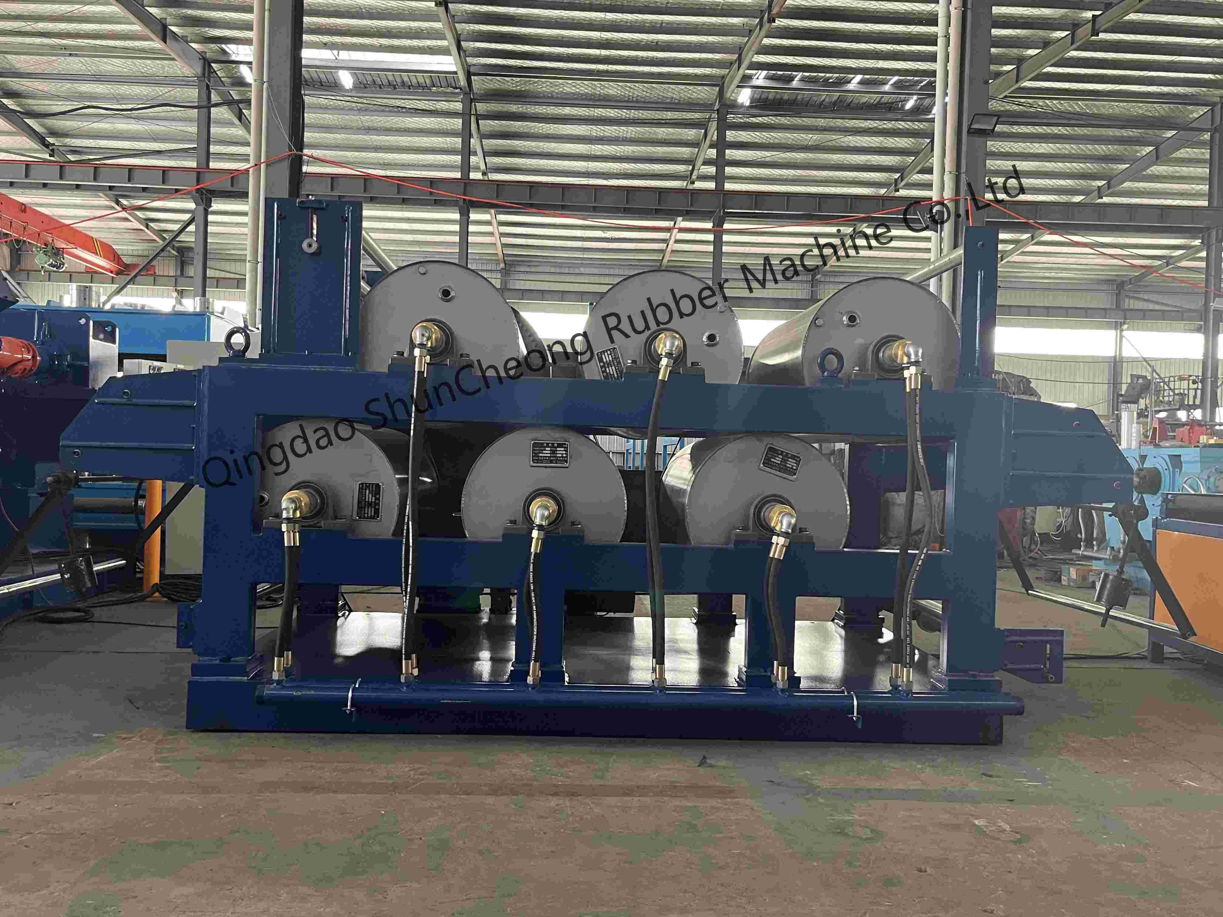High Efficiency Rubber Sheet Cooling Line /Tire Tread cooler line