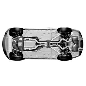 Quality Car Chassis Black Electrophoretic Paint Like Frame Bridge Plate Spring wholesale