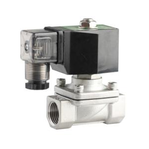 Quality 2n Stainless Steel Dn25 1&quot; Direct Acting Normally Close Solenoid Valve wholesale