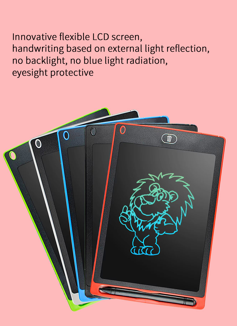 Ikinor Portable Colorful LCD Writing Board 8.5 LCD Writing Tablet