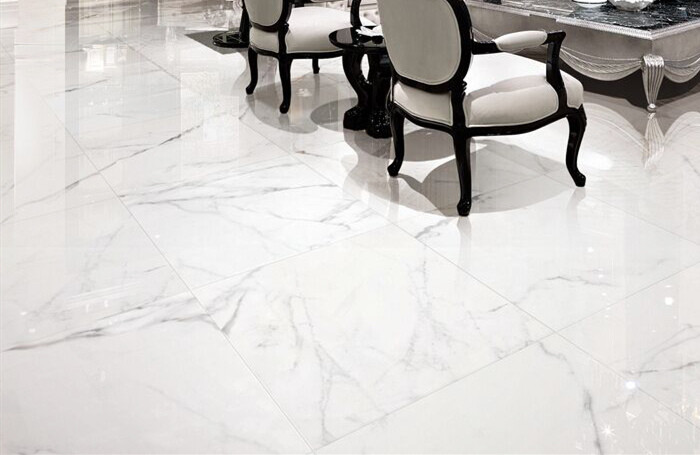 Super White Floor And Decor Carrara Porcelain Tile 24x48 Size 12 Mm Thickness