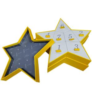 Quality Recycled Special Star Shape Valentines Gifts Box Skincare Packaging wholesale