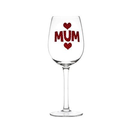 New Style Mother'S Day Clear Lead-Free Crystal Glass Goblet 420ml Wine Glass