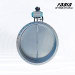 18 Inch Pneumatic Stainless Steel Flange Butterfly Valve Tight Sealing For Water