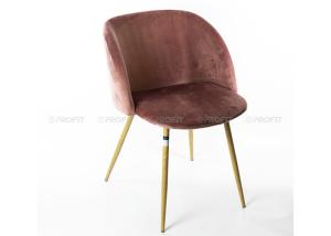 Quality BSCI Rose Red 80cm High Leisure Lounge Chairs wholesale