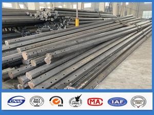 Quality 35FT Galvanized Metal Steel Pole 355Mpa Tensile Strength 3.0mm Thickness wholesale