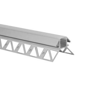 Quality ROHS Length 2.5m Aluminum Led Lighting Profiles Sandblasting Recessed wholesale