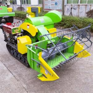Quality Rubber Crawler Farm Combine Harvester 1200mm Rice Combine Harvester wholesale