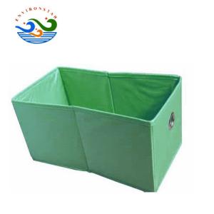 Quality Navy Blue Collapsible Cube Storage Bins 13x15x13 wholesale