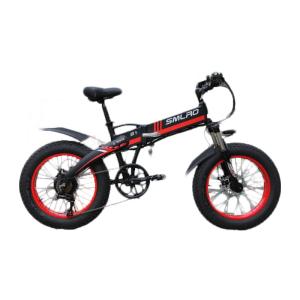 Quality S9F Folding Fat Tire Electric Bike LCD Digital Display USB Charging Port wholesale
