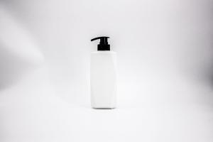 Quality 550ml HDPE 32mm Hair Mask Plastic Pump Bottle Irregular Shape wholesale