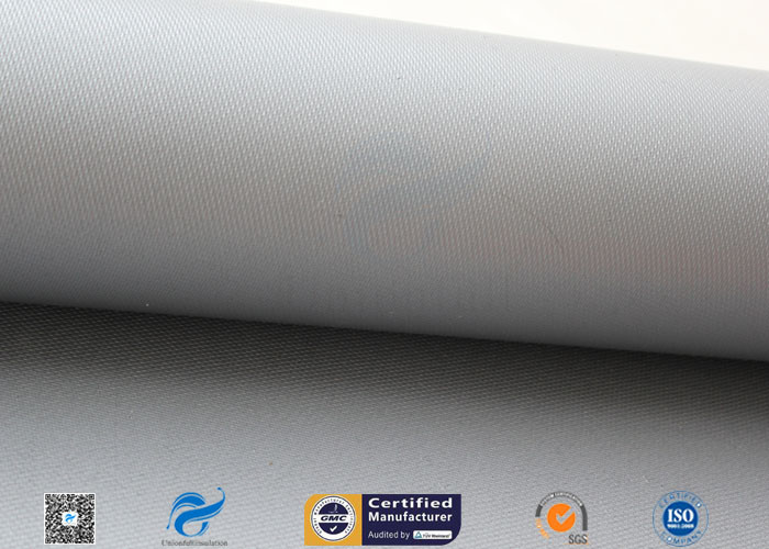 Grey Silicone Coated Glass Cloth Expansion Joint 900g/m2 26.5oz