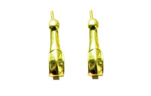 Quality Golden color funeral accessories cross with bird coffin fittings D011 wholesale