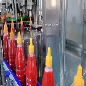 China 220V SUS304 Ketchup Tomato Sauce Bottling Machine 2000ml on sale