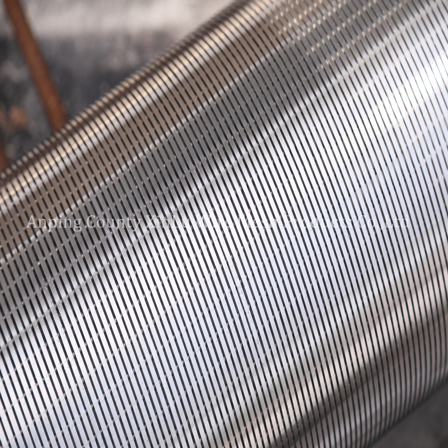 14" Water Well Screen Pipe with 2x3mm Q25 Support Wire and 300 PSI Collaspe Pressure