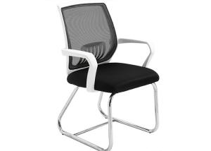 Quality White Metal Frame Student Armrest Mesh Office Chair wholesale