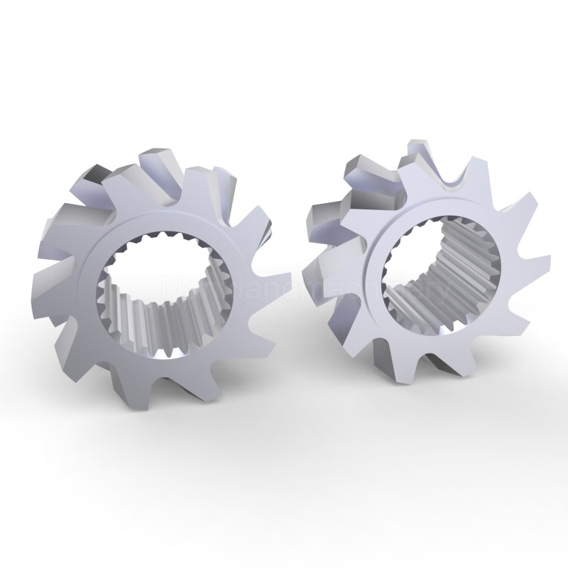 Stainless Steel Toothed Mixing Elements Extruder Components High Durability