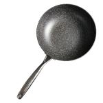 Wearproof Coating Non Stick Woks Pan Less Oil 5mm Thickness