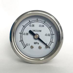 Quality Bottom Mount Ss Pressure Gauge 0.1 MPa SS316 Glycerine Filled Manometer wholesale