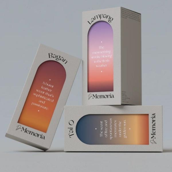 Customized color printing cosmetics skin care products lipstick perfume sample