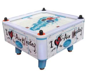 Quality Fiberglass Coin Operated Air Hockey Table plastic Material With Mitsubishi Plate wholesale