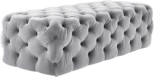 Quality classic furniture bottom tufted velvet fabric ottoman 3 colour fabric bartools event for event living room wholesale