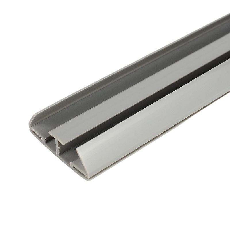 Customized Multi Various U L Shapes Channel Decorative ABS UPVC PVC PP PE Plastic Extrusion Profiles