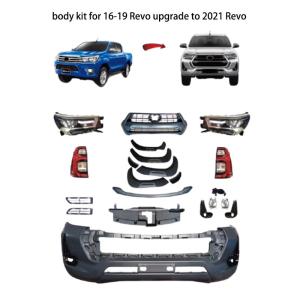 Quality OEM Manufacturer Wholesale for Sale Toyota Hilux Rocco 2021 Facelift Bodykit Front Bumper Grill wholesale