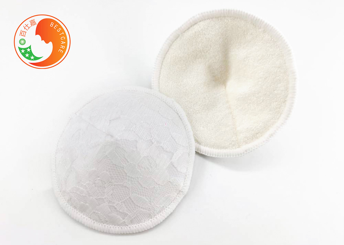 Breast Feeding Washable Nursing Pads Breathable 3D Anti Leaking OEM