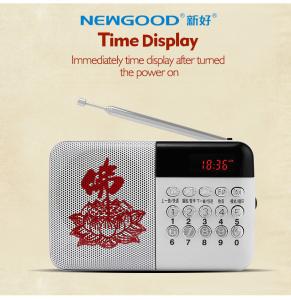 Buddhism big sound small digital pocketable speaker